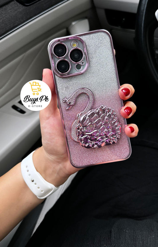 Glittery Duck Case with Lens protector New Arrivals