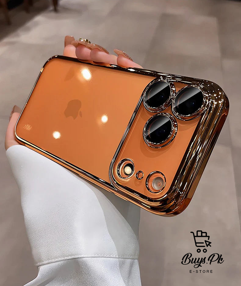 Electroplated Crystal Clear Case for 17 Series