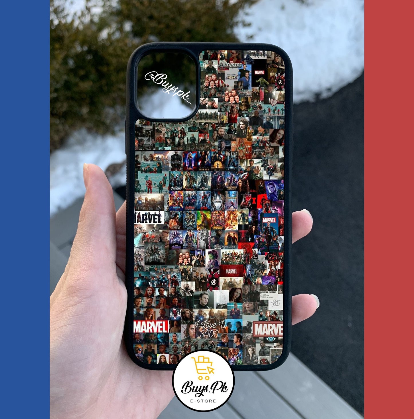 Marvel 2D Glossy Printed Case Available In Many Models
