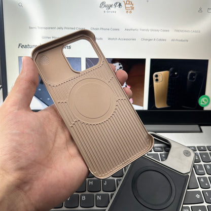 Ultra Thin Titanium MagSafe Supported Case (for iPhone 11 – 16 Pro Max)