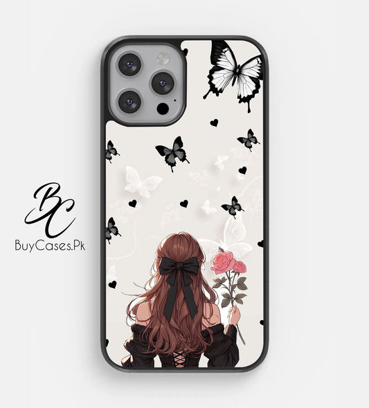 Butterfly Aesthetic Glossy Girly Printed Cases
