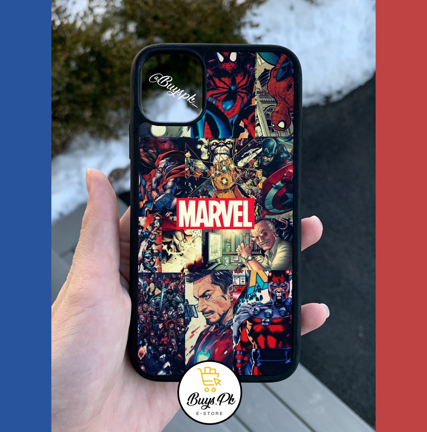 Marvel 2D Glossy Printed Case Available In Many Models