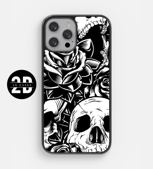 SKULL Print 2D Case