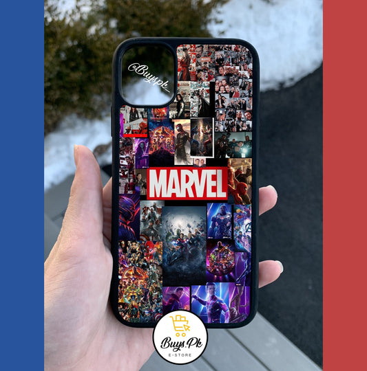 Marvel 2D Glossy Printed Case Available In Many Models