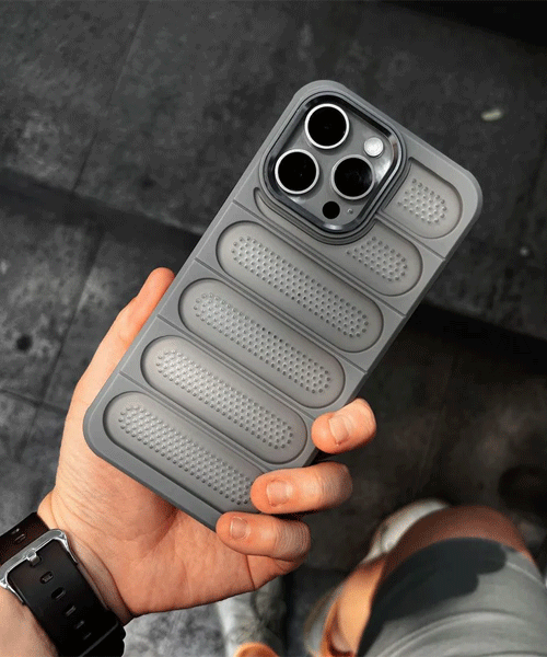 Luxury Heat Dissipation Breathable Hole Case