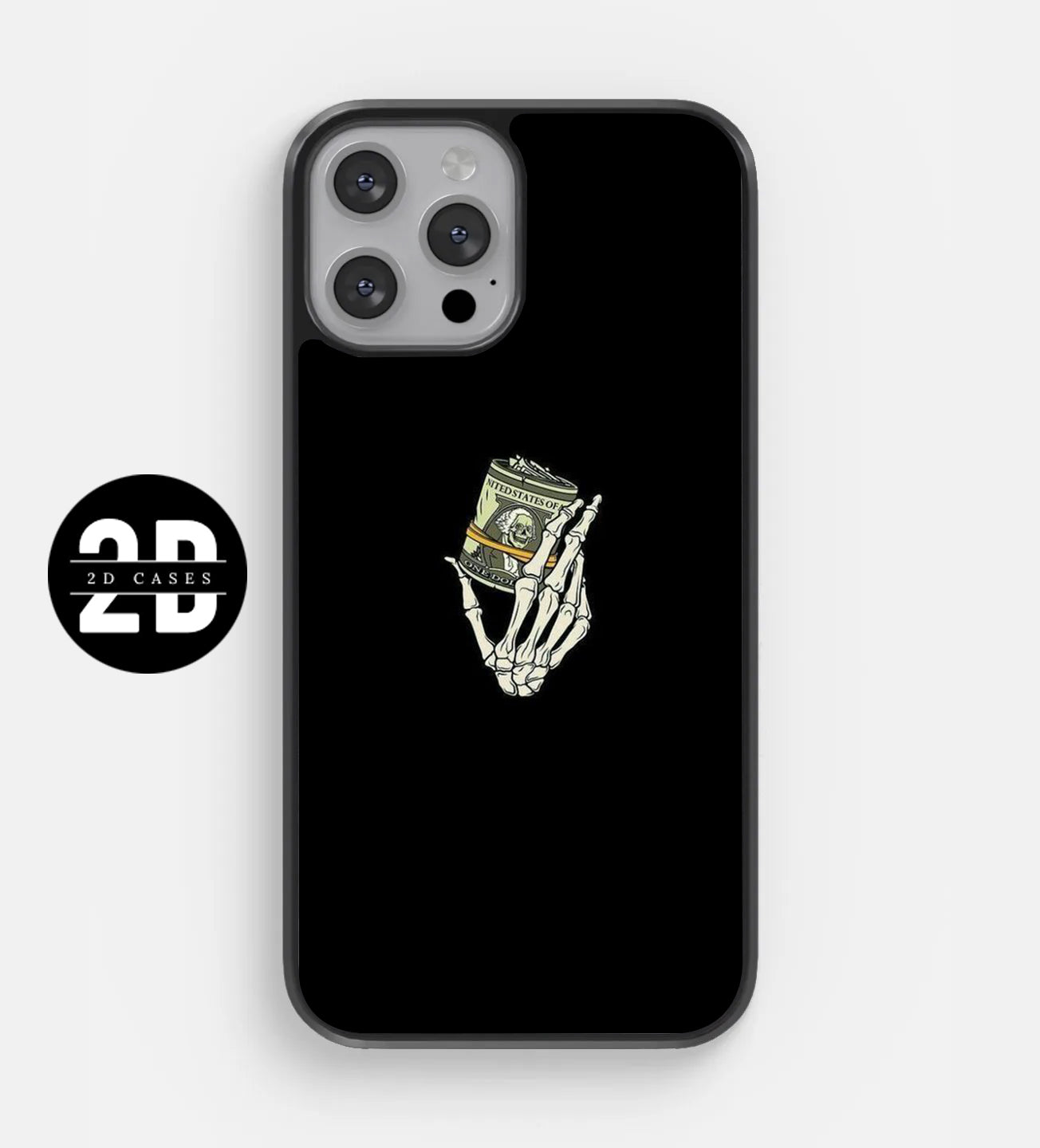 Money In Hand Print 2D Case