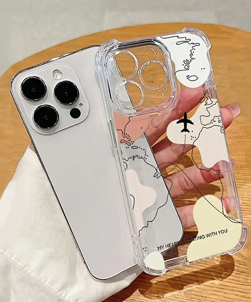 Semi Transparent MAP Printed Case