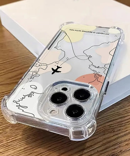 Semi Transparent MAP Printed Case