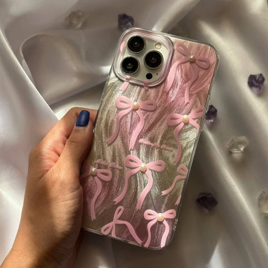 Pearl Bow Gradient Case