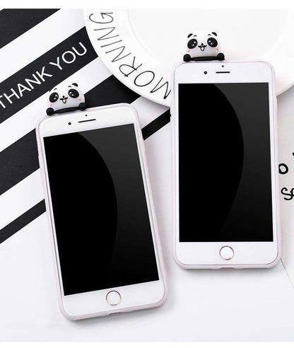 Panda Cute Pop Toy Soft Jelly Case