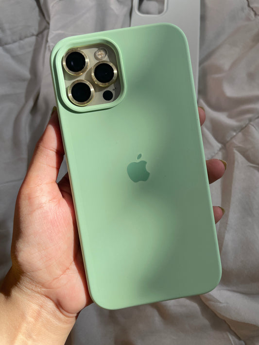 MINT GREEN IPHONE SILICONE CASE