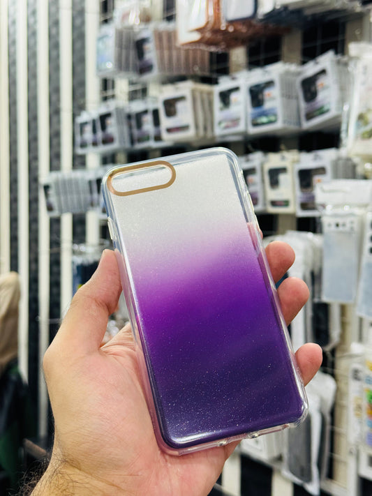 (Sale Product) (Iphone 7plus / 8Plus) Purple Crystal Shimmer Case