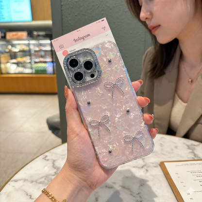 Glimmering Ribbon Stone Case