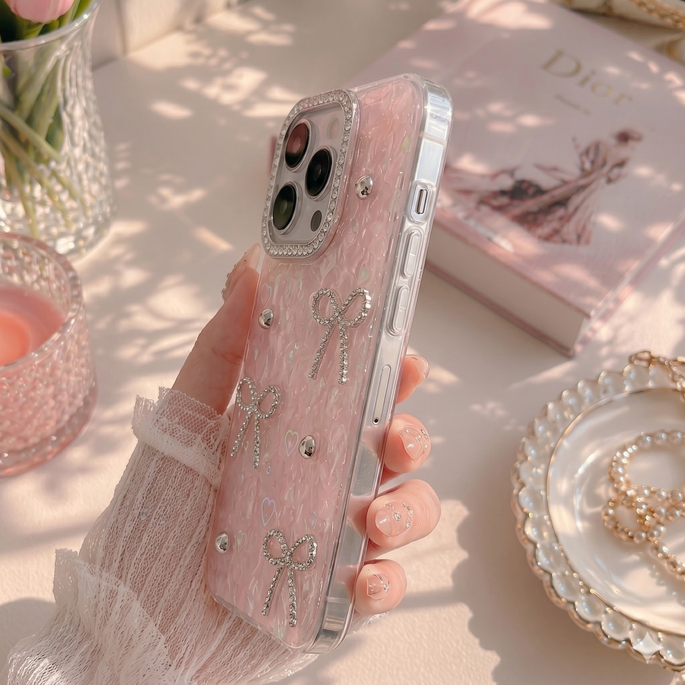 Glimmering Ribbon Stone Case