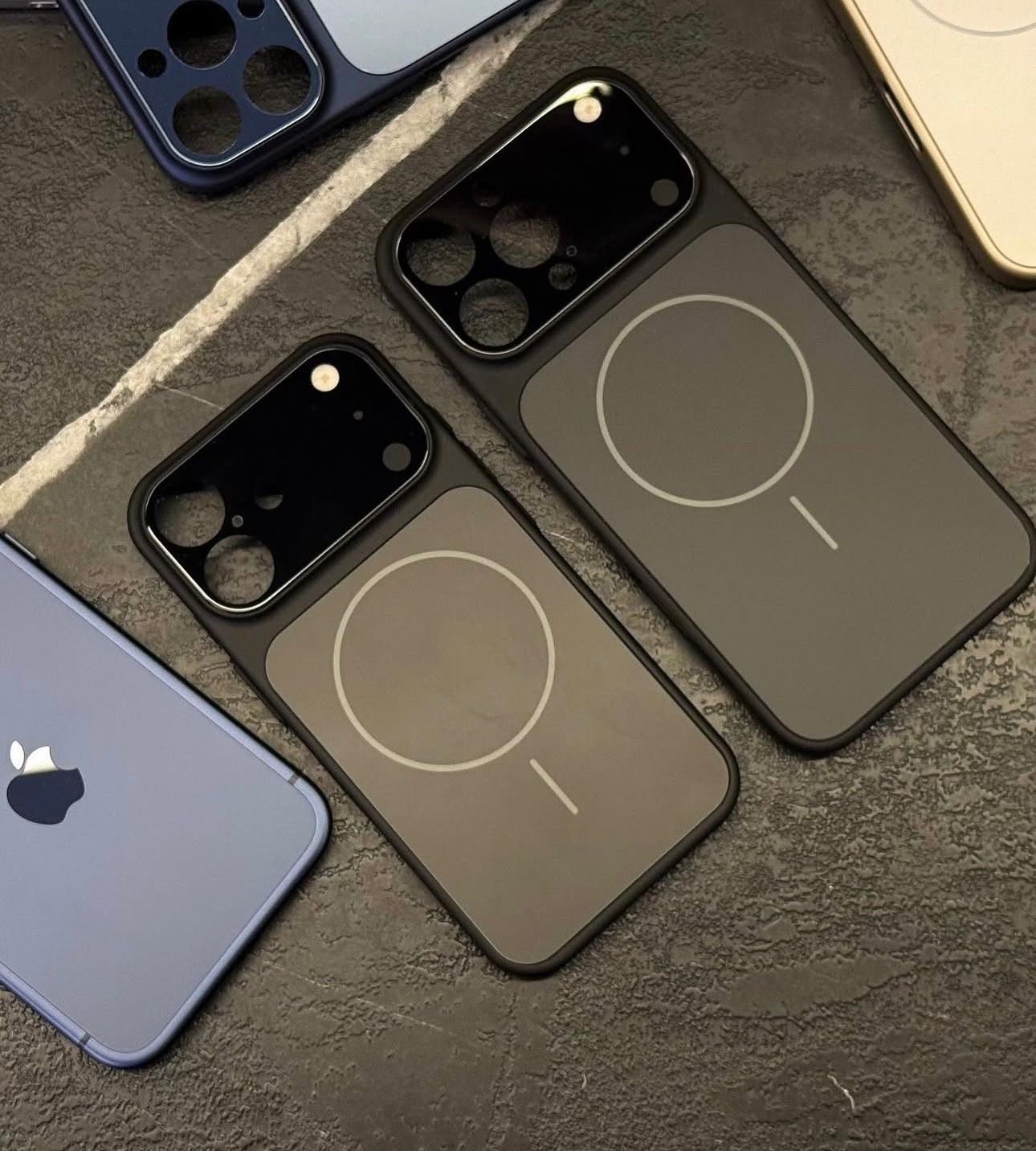 Original AG Glass Converter Case HIGH Quality Cosmic Orange & Black