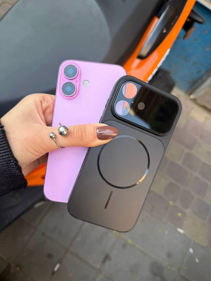 Original AG Glass Converter Case HIGH Quality Cosmic Orange & Black