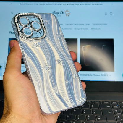 ✨New Star Diamond Gradient Luxe Protection Phone Case.”