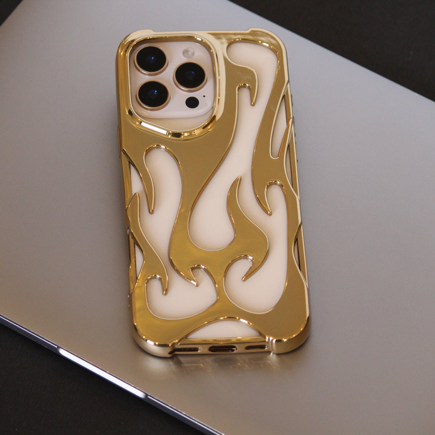 FlameFlex Metal Feel Flexible Shock Proof Case