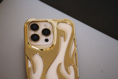 FlameFlex Metal Feel Flexible Shock Proof Case