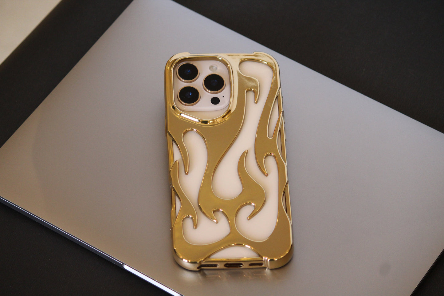FlameFlex Metal Feel Flexible Shock Proof Case