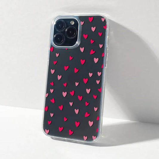 Pink Small Hearts Printed CXT Case