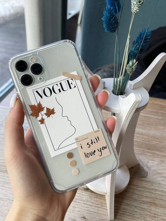 VOGUE Semi Transparent Printed CXT Case