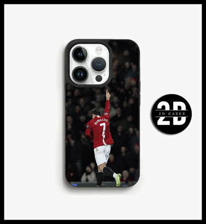 RONALDO Soft Sides Premium Printed Glossy Soft Bumper Shock Proof Case