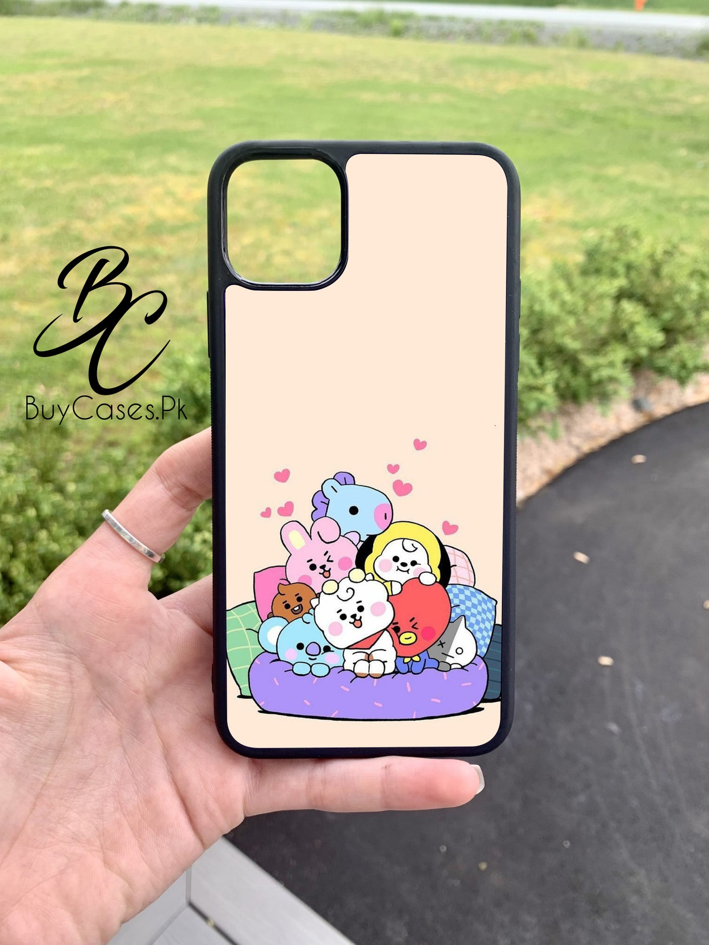 BTS Glossy Girly Printed Cases