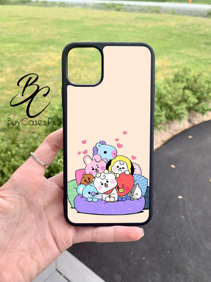 BTS Glossy Girly Printed Cases