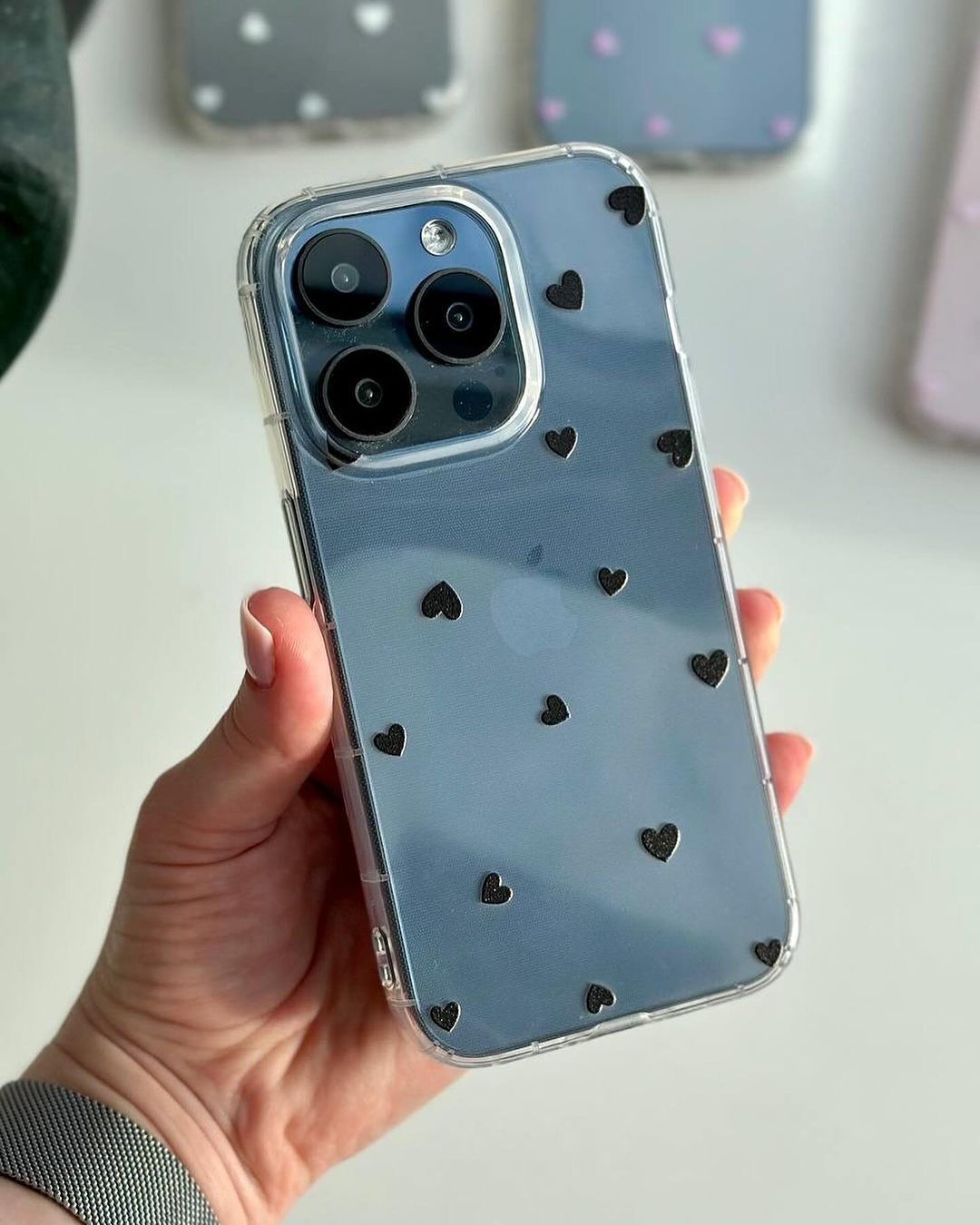 Hearts Printed CXT Case.