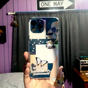 Aesthetic Semi Transparent Printed CXT Phone Case
