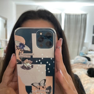 Aesthetic Semi Transparent Printed CXT Phone Case