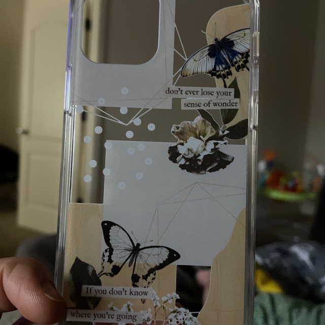 Aesthetic Semi Transparent Printed CXT Phone Case