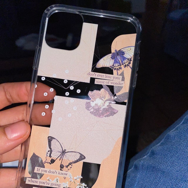 Aesthetic Semi Transparent Printed CXT Phone Case