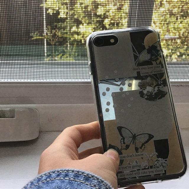 Aesthetic Semi Transparent Printed CXT Phone Case