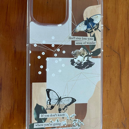 Aesthetic Semi Transparent Printed CXT Phone Case
