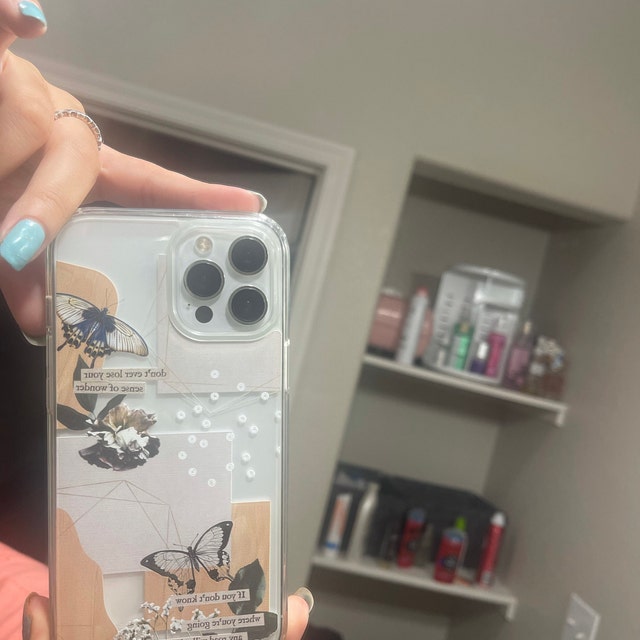 Aesthetic Semi Transparent Printed CXT Phone Case