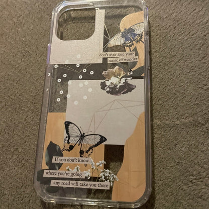 Aesthetic Semi Transparent Printed CXT Phone Case