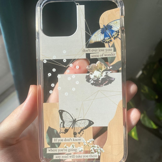 Aesthetic Semi Transparent Printed CXT Phone Case
