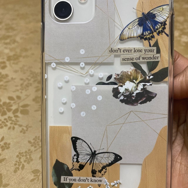 Aesthetic Semi Transparent Printed CXT Phone Case