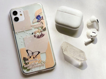 Aesthetic Semi Transparent Printed CXT Phone Case