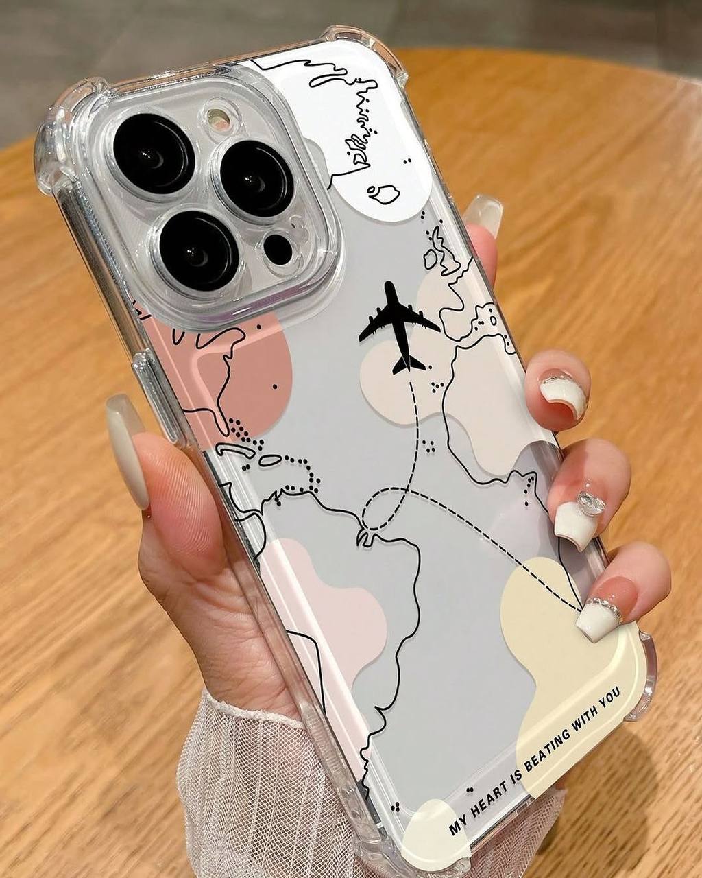 Semi Transparent MAP Printed Case