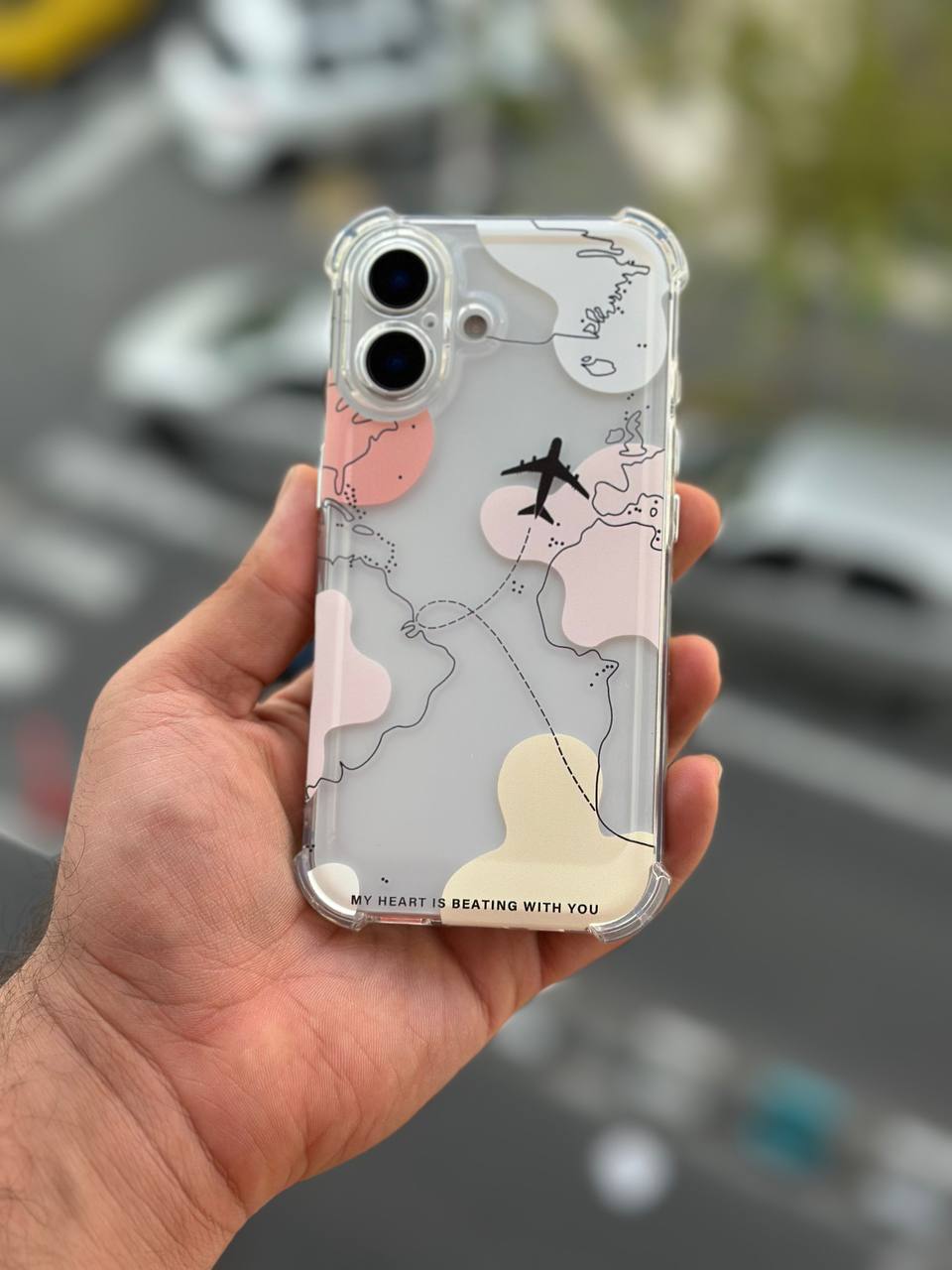 Semi Transparent MAP Printed Case