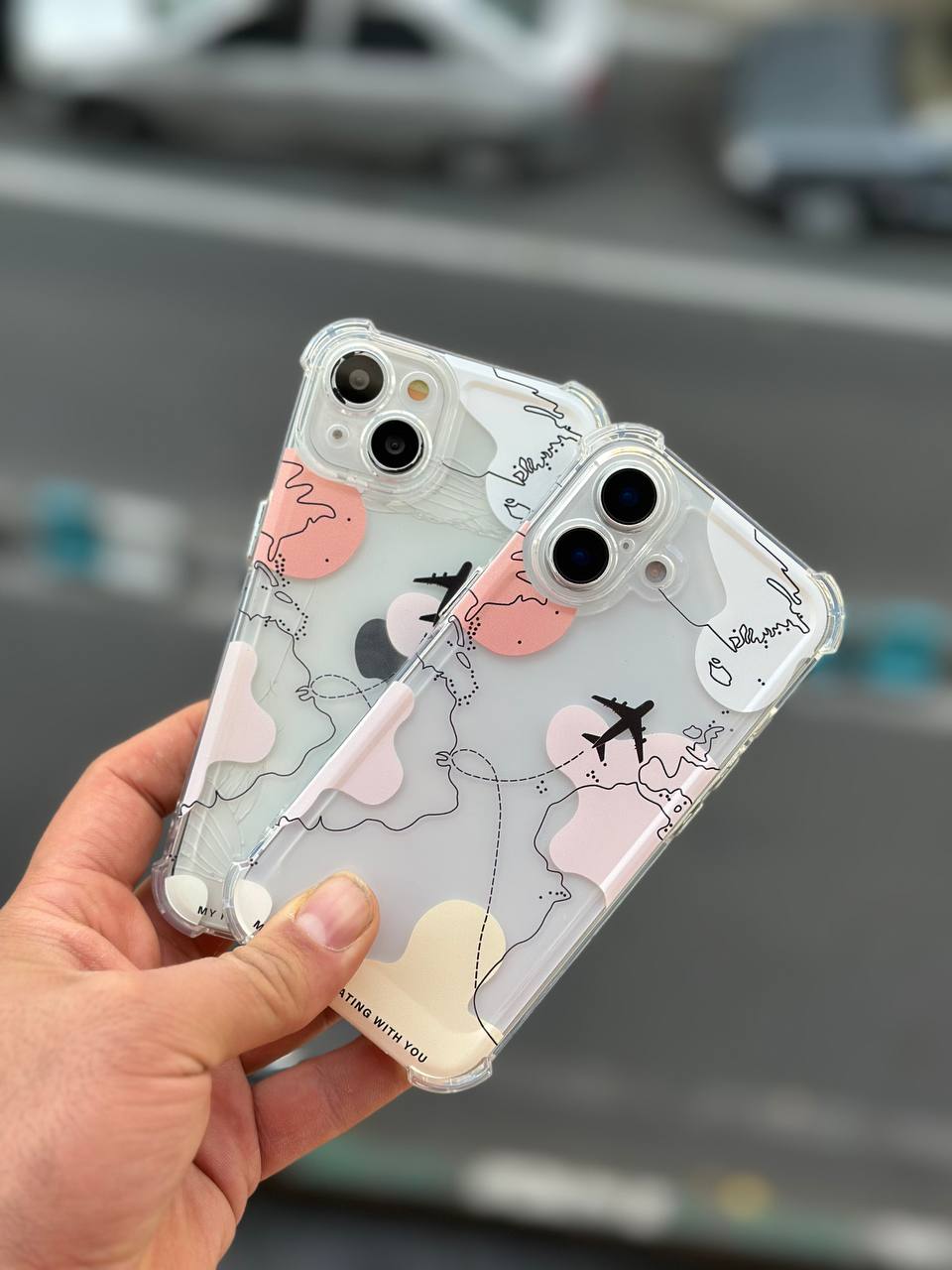 Semi Transparent MAP Printed Case