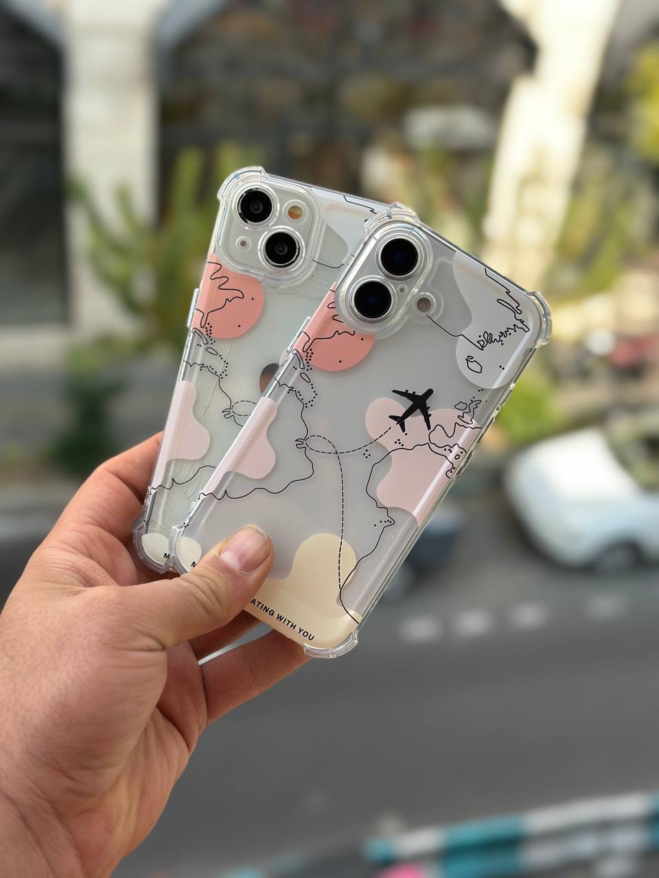Semi Transparent MAP Printed Case