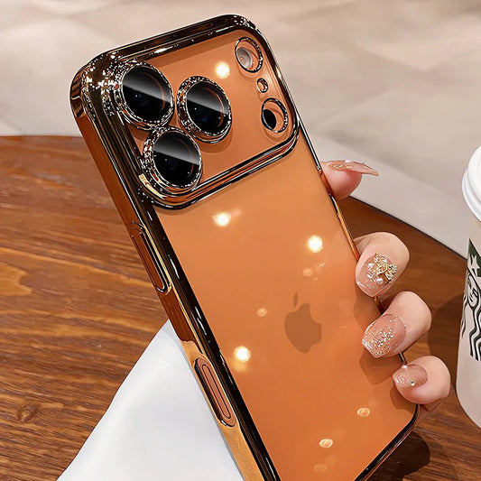 Electroplated Crystal Clear Case for 17 Series