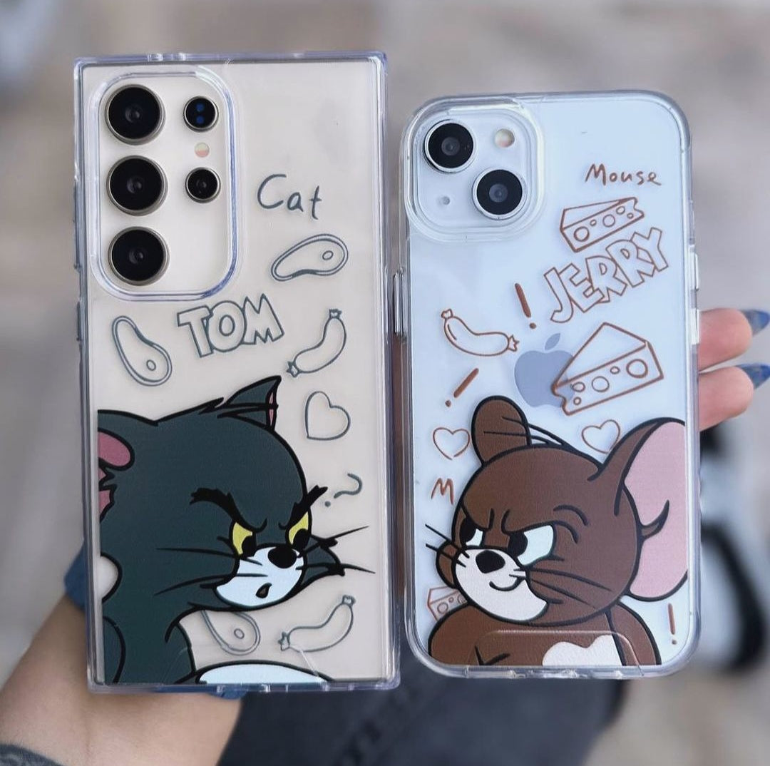 TOM & JERRY Semi Transparent Cxt Cases