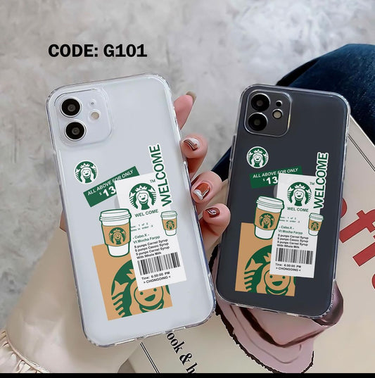 Starbucks Semi Transparent Case