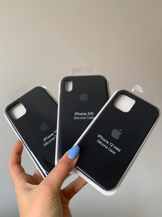 Iphone Black Silicone Case