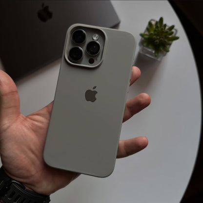 NATURAL TITANIUM SILICONE CASE NATURAL TITANIUM SILICONE CASE